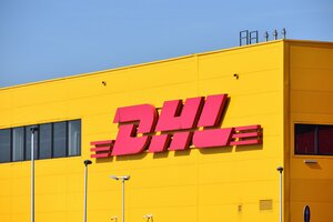 DHL ist ein weltweit operierender Konzern – dieses Bild stammt vom Flughafen Warschau