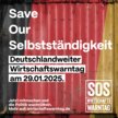 Save our Selbstständigkeit: VGSD beteiligt sich an Wirtschaftswarntag