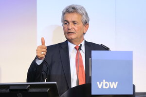 Bertram Brossardt, Hauptgeschäftsführer des vbw