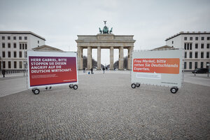 Vor dem Brandenburger Tor