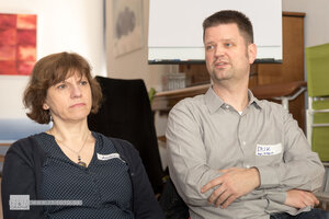 Andrea Kleeberger und Erik Hägele