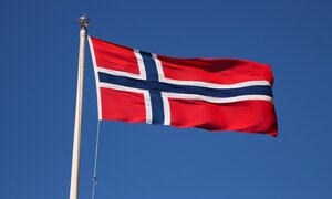 Norwegische Flagge