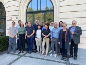 BAGSV-Gruppenfoto vor dem Berliner Sitz des Bundesverbands freier Musikschulen