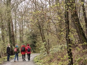 Von der Stadtatmosphäre Berlins bis in die Natur: Auch wenn wir nur eine kleine Wandergruppe waren, hat unsere Tour großen Spaß gemacht!