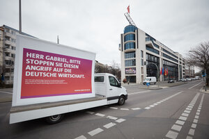 Vor der SPD-Parteizentrale