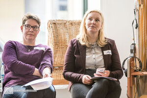 Cornelia Rüping und Anja Gräter