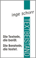 TEXTBEISTAND - Die Texterin die berät. Die Beraterin, die textet.