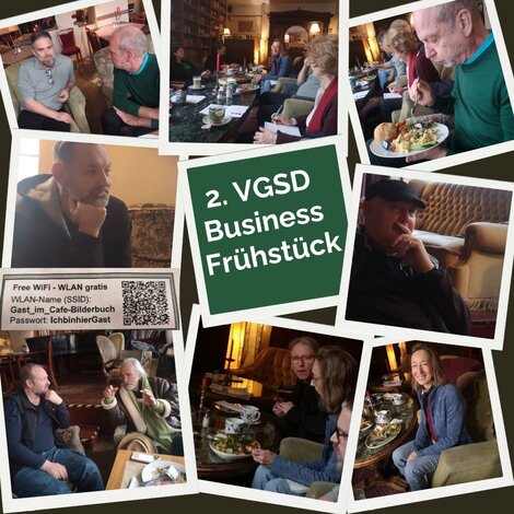 Im Februar haben wir uns zu unserem zweiten Business-Frühstück im Café BilderBuch getroffen.