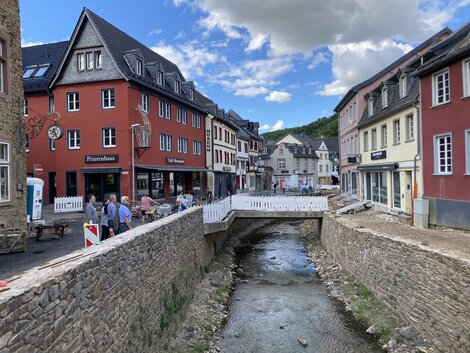 Die Auswirkungen des Hochwassers in Bad Münstereifel