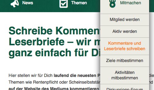 Neuer VGSD-Service: Kommentare und Leserbriefe schreiben leicht gemacht