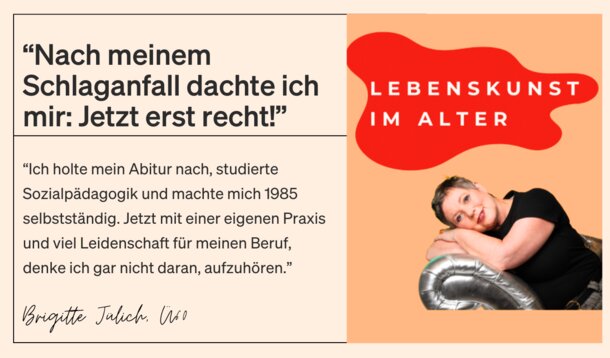 Wie lebst und arbeitest du als Selbstständige/r mit  über 60 Jahren?: Brigitte Jülich, Ü60: "Fit im Kopf zu bleiben - das schafft jeder!"