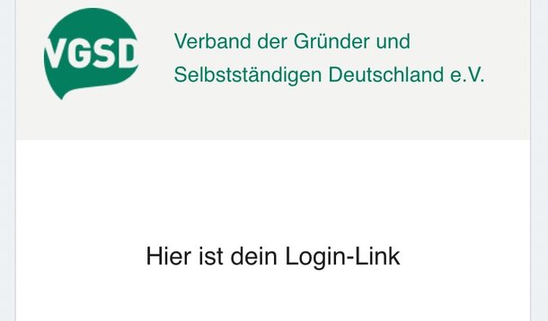 Neue Funktion: Auch ohne Passwort auf unserer Website einloggen