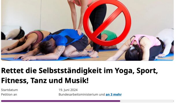 Yoga-Petition im Endspurt über 50.000 Unterschriften: Vielen Dank für eure Unterstützung!