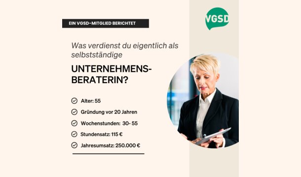 Wie viel verdient eigentlich eine Unternehmensberaterin?: Sandra L., 55: "Lebensunterhalt und Altersvorsorge sind gesichert - und ein Karibikurlaub auch."