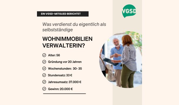 Wie viel verdient eigentlich eine Wohnimmobilienverwalterin?: Susanne K. , 56: "Ich stelle 33 Euro Stundenlohn in Rechnung - und hoffentlich bald mehr."