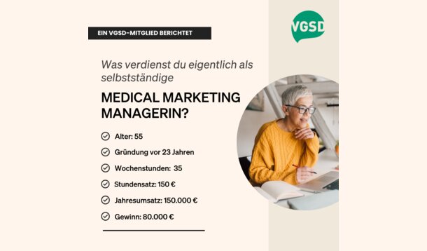 Wie viel verdient eigentlich eine Medical Marketing Managerin?: Andrea K., 55: "Meine Arbeit finde ich sinnvoll – und gut bezahlt ist sie auch."