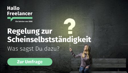 HalloFreelancer führt eine Befragung unter XING-Nutzern durch