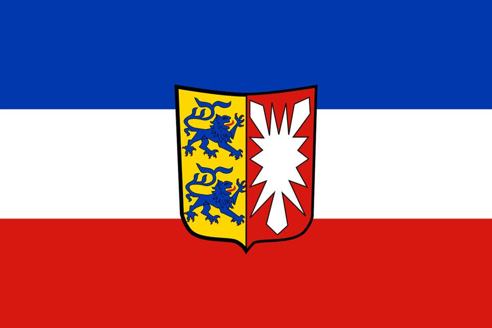 Flagge von Schleswig-Holstein