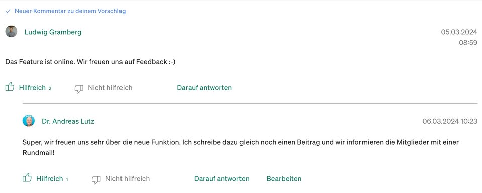 Unter deinen Kommentaren erscheint ab sofort eine Stunde lang der Textlink "Bearbeiten", mit dem du Korrekturen vornehmen kannst, sofern nicht schon ein anderer Nutzer geantwortet hat