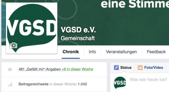 Unsere Facebook-Seite: Belohne die Arbeit des Social-Media-Teams mit Deinem "Like"